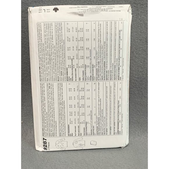 Simplicity 9287 Design Your Own Jacket/Vest Misses Pattern - Picture 2 of 2